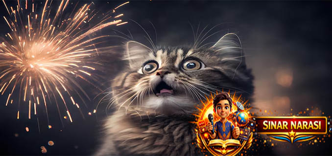 Kenapa Kucing Takut Suara Petasan dan Kembang Api